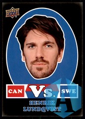 2017-18 Upper Deck Team Canada VS Black #VSB-HL Henrik Lundqvist